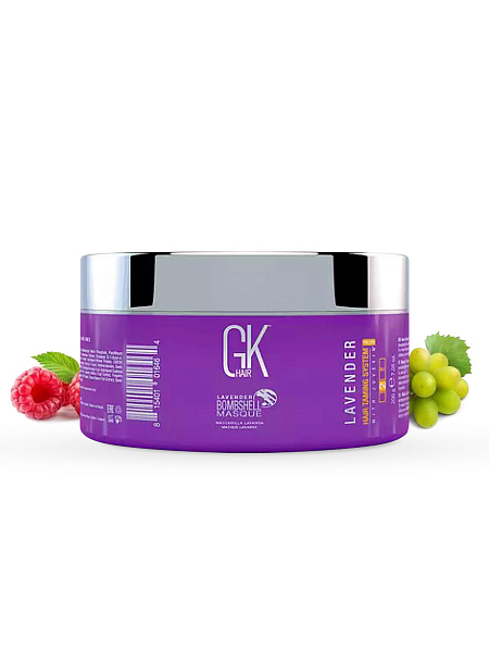 Оттеночная маска Лаванда GKhair Lavander Bombshell Masque 200 мл